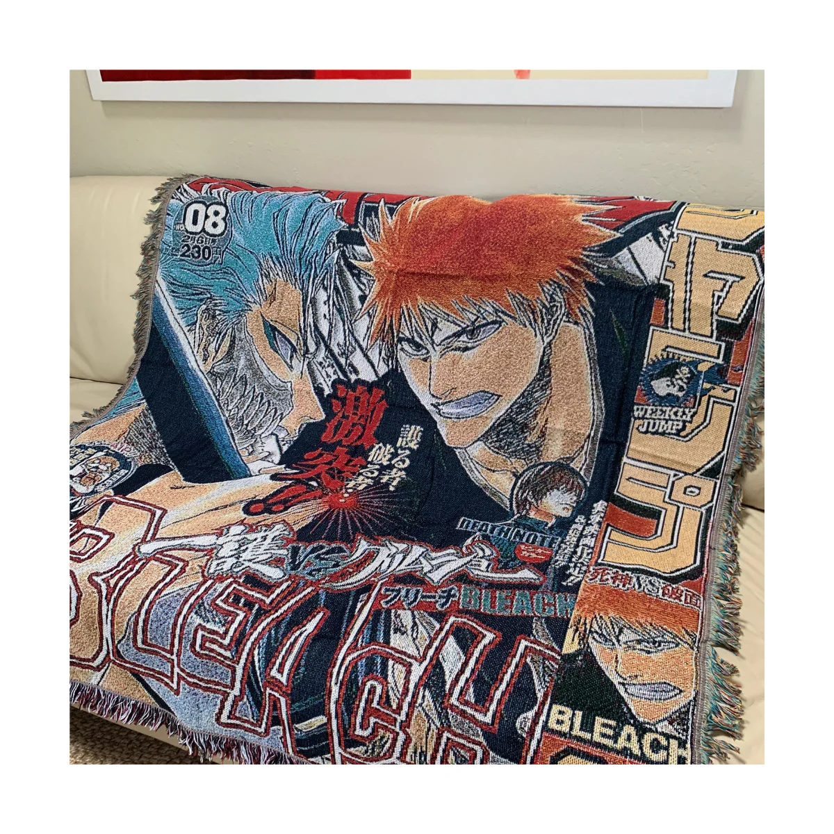 Shinigami Jump Woven Blanket - Image 4