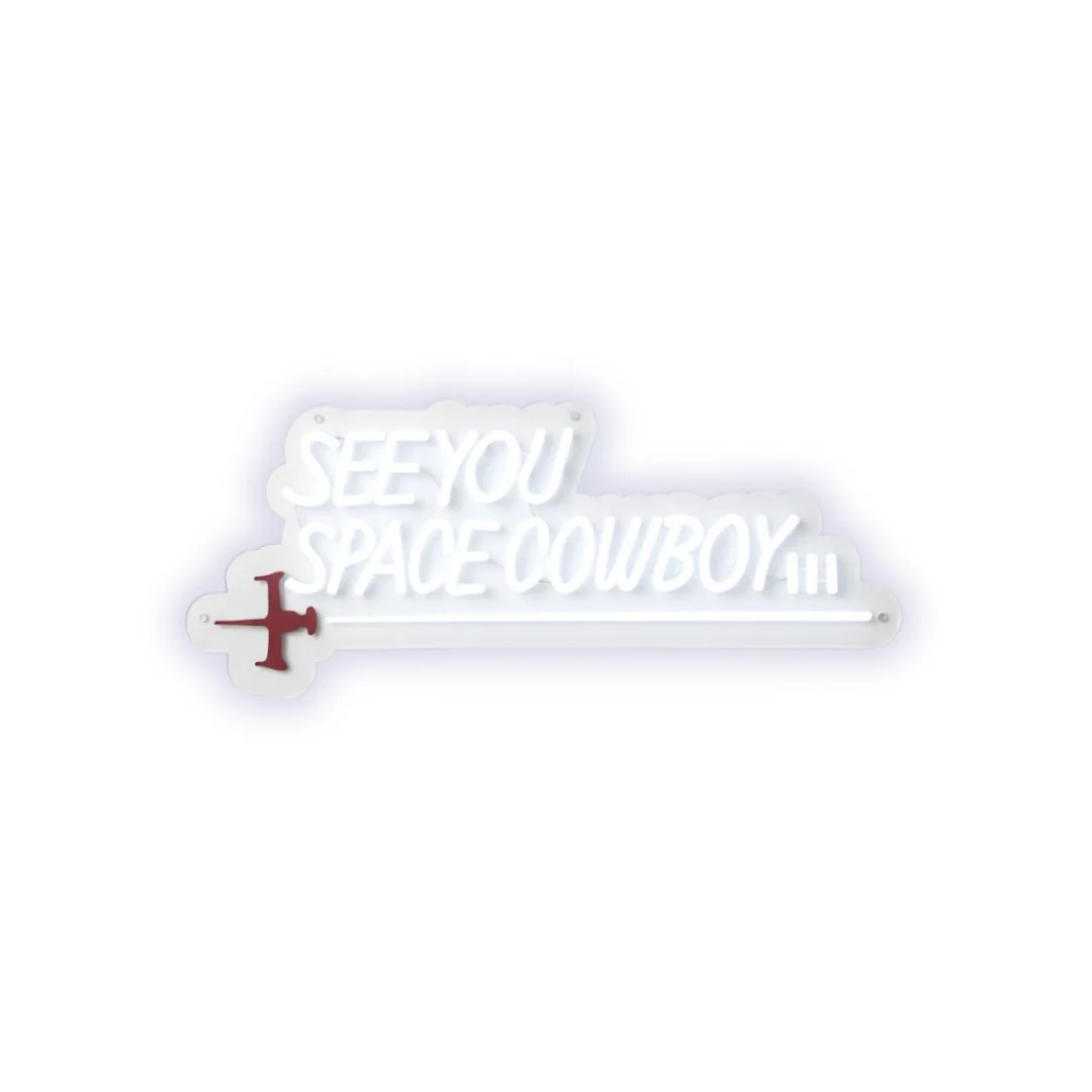 Space Cowboy Neon Sign