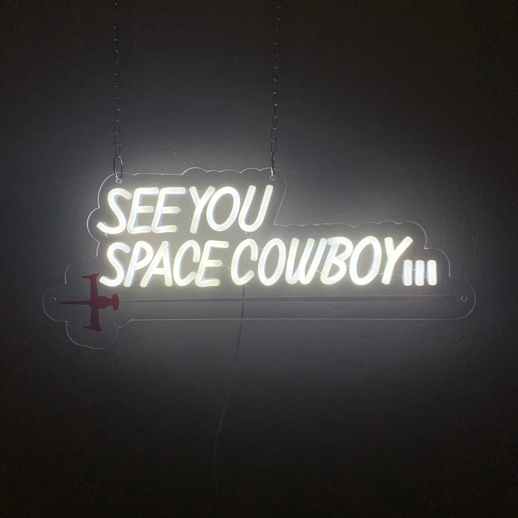 Space Cowboy Neon Sign - Image 2