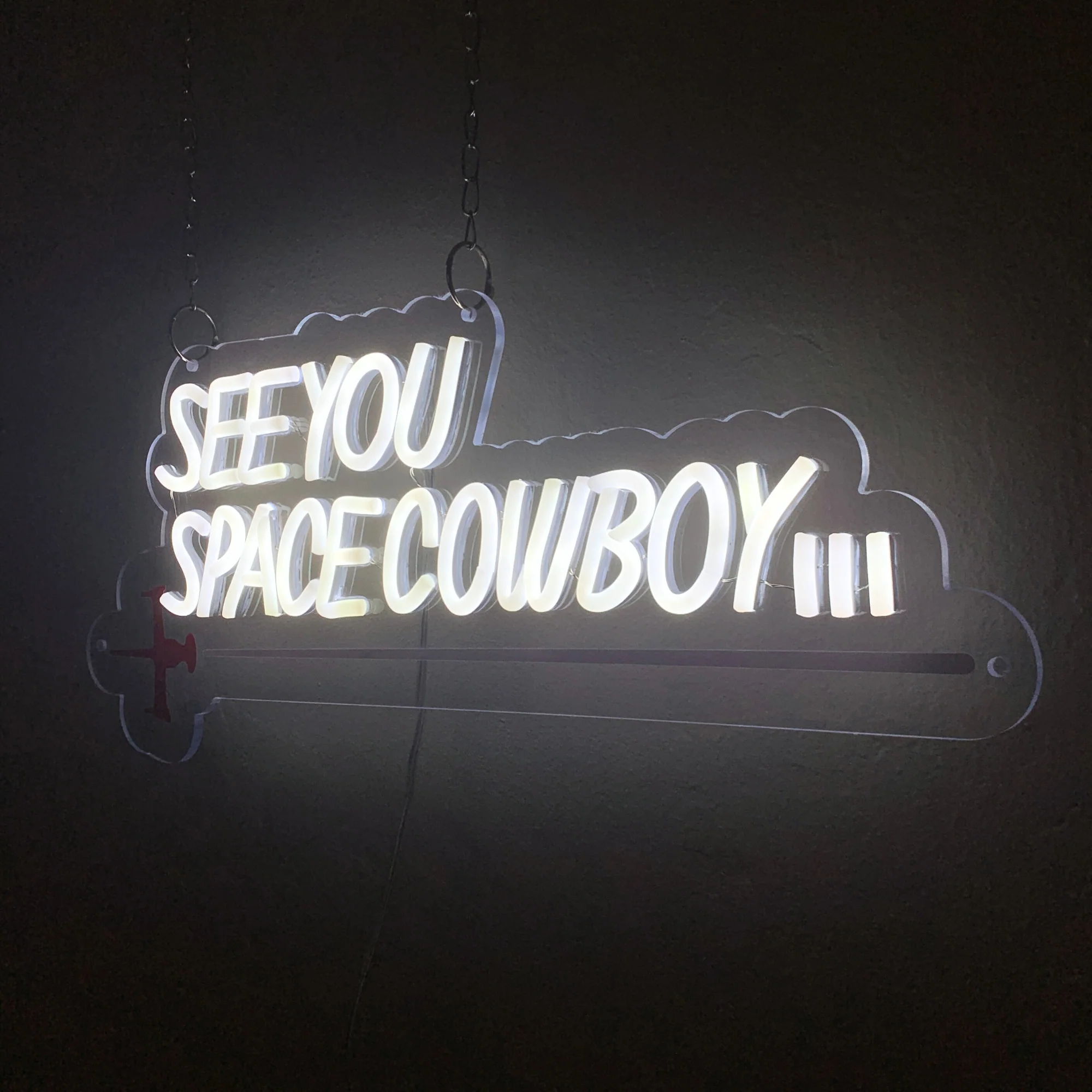 Space Cowboy Neon Sign - Image 3
