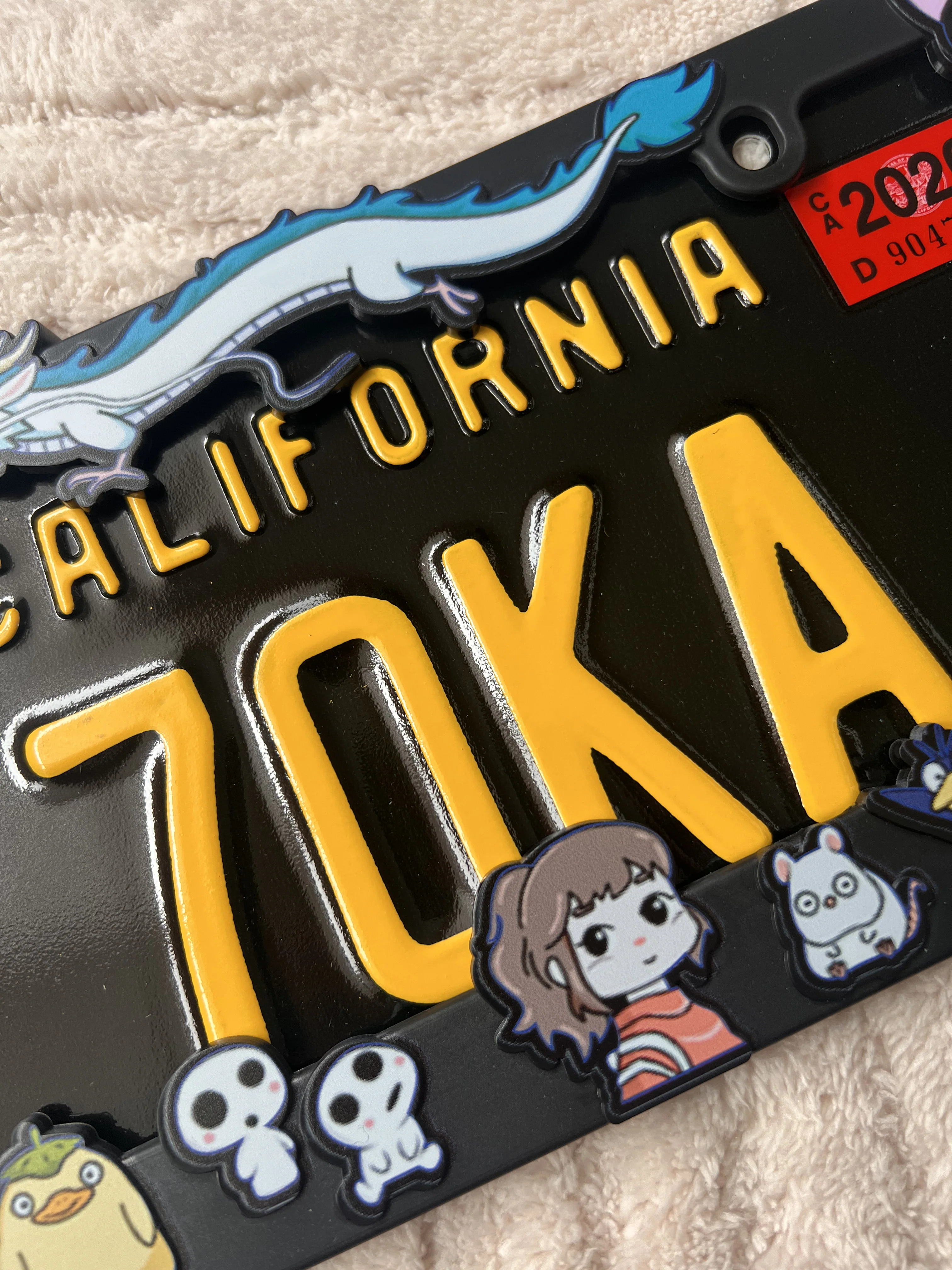 Spirited Drive License Plate Frame - Image 5