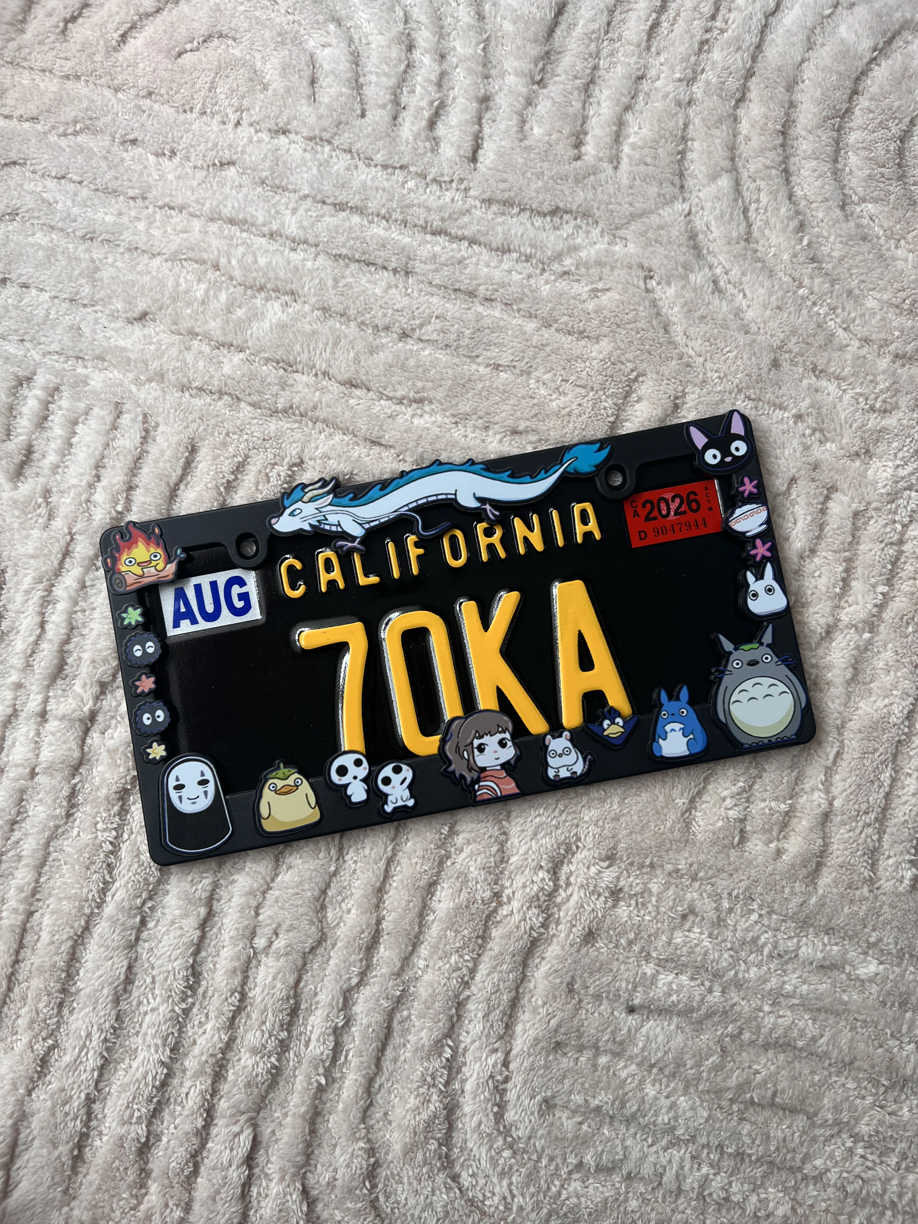 Spirited Drive License Plate Frame - Image 6