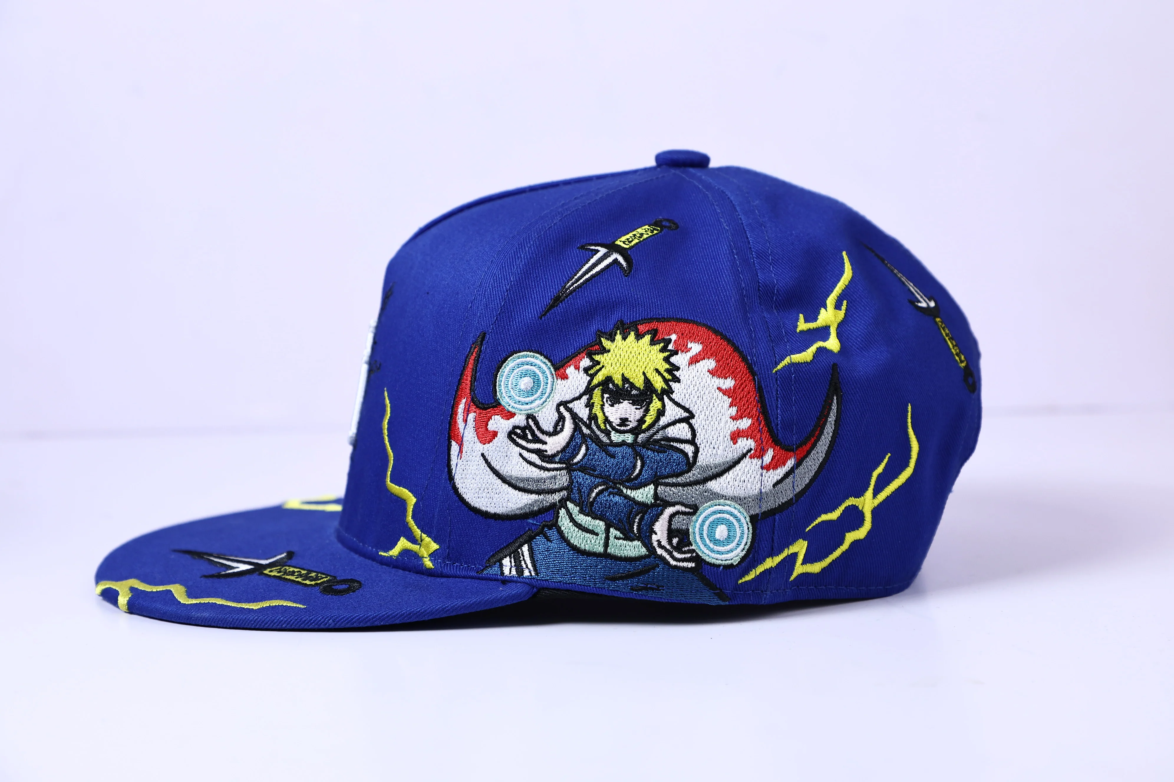 Yellow Flash Snapback Cap - Image 6